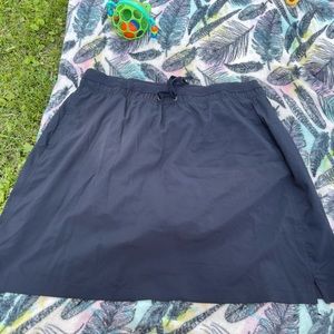 Green Tea Skort, athletic feel, Dark Blue/Black, X-Large